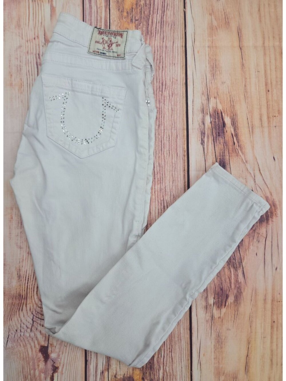 True Religion Womens World Tour Skinny Jeans Size 28x28